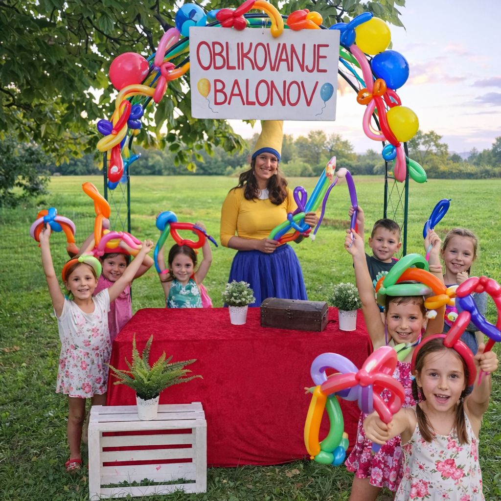 Oblikovanje balonov  